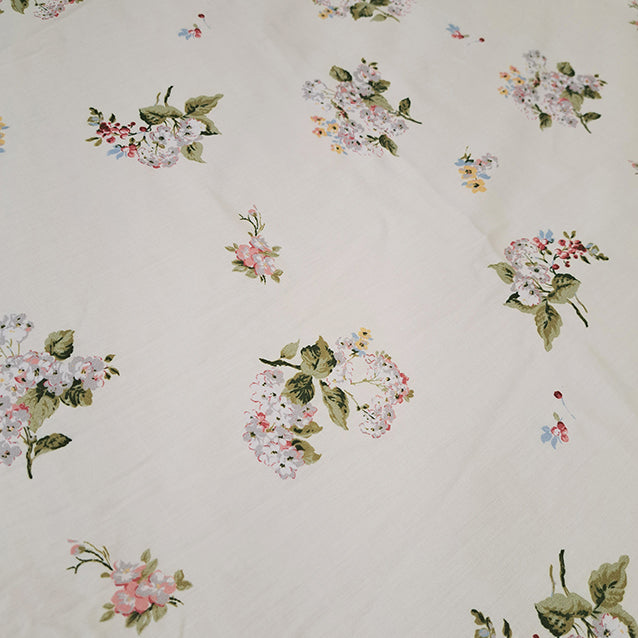 【LAURA ASHLEY】ローズモア　フィッティドシーツ　ダブル　140cm X 200cm（メーカー希望小売価格￥20,300税込）