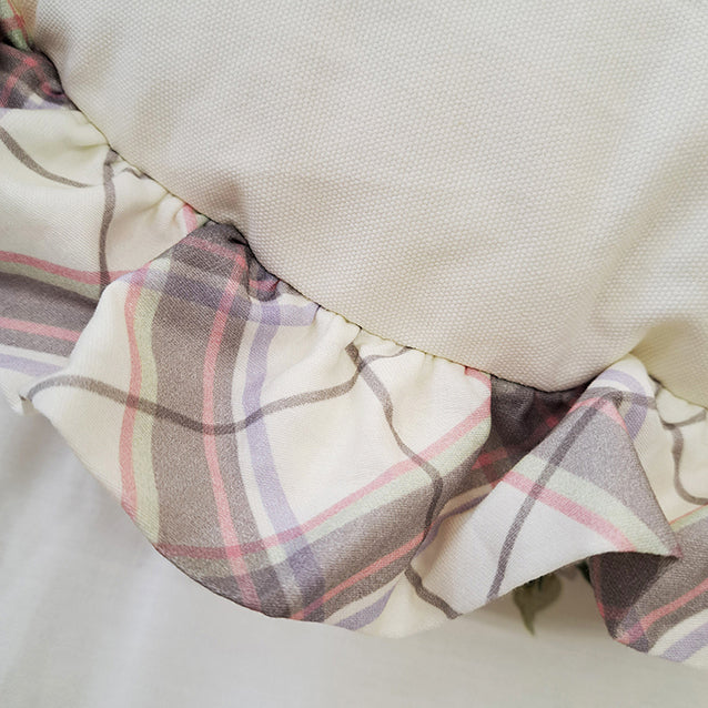 【LAURA ASHLEY】ローズモア　クッション　直径38cm（メーカー希望小売価格￥8,690税込）