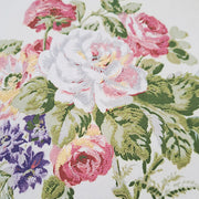 【LAURA ASHLEY】ローズモア　クッション　直径38cm（メーカー希望小売価格￥8,690税込）