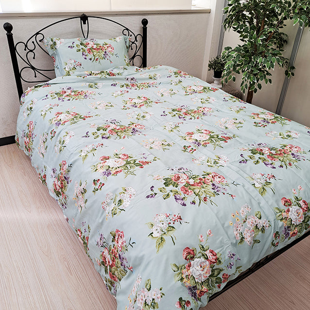 【LAURA ASHLEY】ローズモア　掛け布団カバー　ダブル　190cm X 210cm（メーカー希望小売価格￥31,377税込）