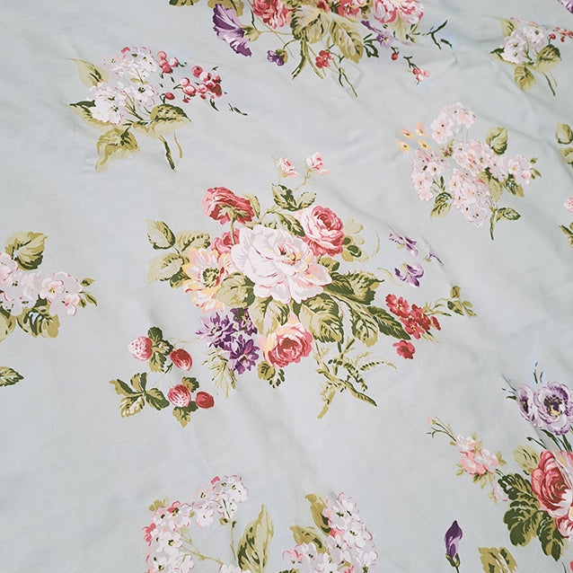 【LAURA ASHLEY】ローズモア　掛け布団カバー　ダブル　190cm X 210cm（メーカー希望小売価格￥31,377税込）