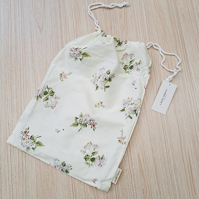 【LAURA ASHLEY】ローズモア　フィッティドシーツ　ダブル　140cm X 200cm（メーカー希望小売価格￥20,300税込）