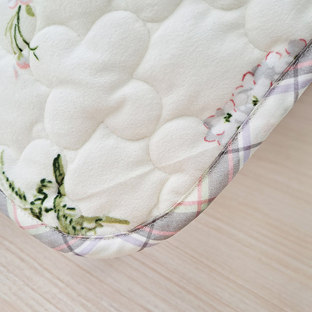 【LAURA ASHLEY】ローズモア　キルトマルチカバー　S　130cm X 190cm（メーカー希望小売価格￥25,685税込）