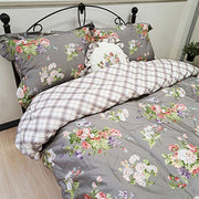 【LAURA ASHLEY】ローズモア　掛け布団カバー　ダブル　190cm X 210cm（メーカー希望小売価格￥31,377税込）
