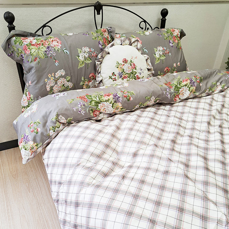 【LAURA ASHLEY】ローズモア　掛け布団カバー　シングル　150cm X 210cm（メーカー希望小売価格￥21,780税込）