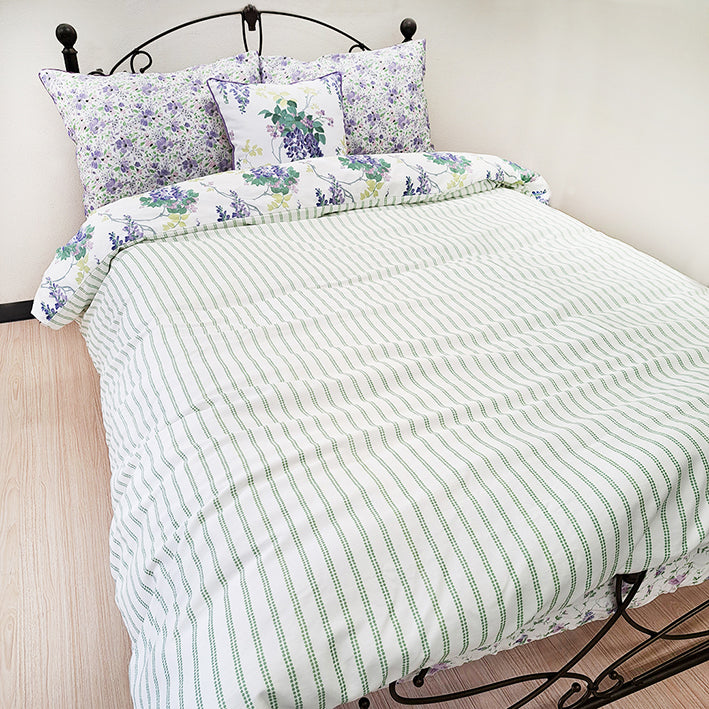 【LAURA　ASHLEY】ウィステリア　掛け布団カバー　シングル　150cm X 210cm（メーカー希望小売価格￥20,570税込）