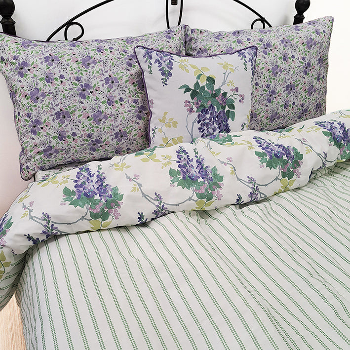 【LAURA　ASHLEY】ウィステリア　掛け布団カバー　シングル　150cm X 210cm（メーカー希望小売価格￥20,570税込）