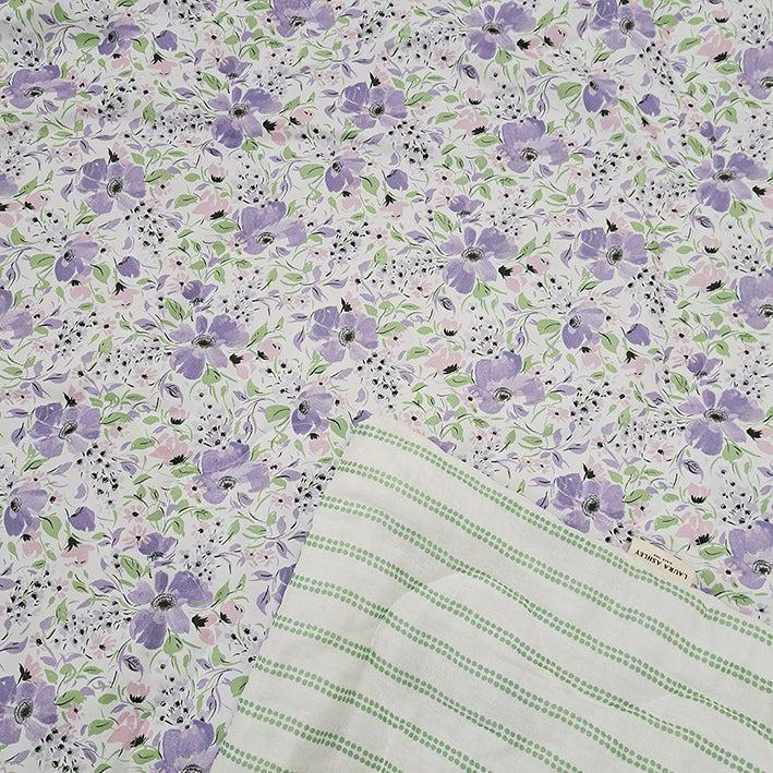 【LAURA　ASHLEY】ウィステリア　　肌掛け布団　140cm X 190cm（メーカー希望小売価格￥18,920税込）