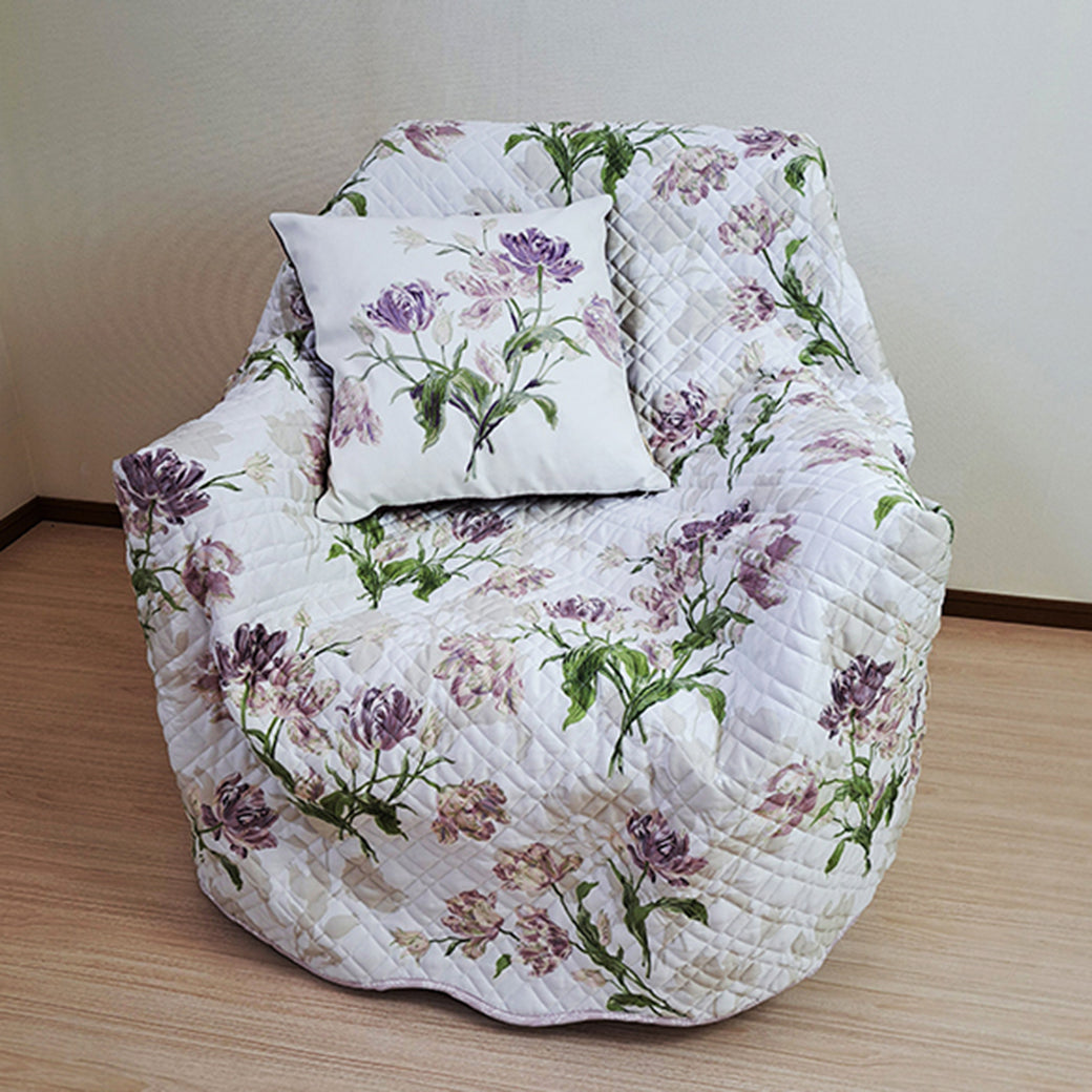 【LAURA ASHLEY】ゴスフォード　キルトマルチカバー M 190cmX190cm (メーカー希望小売価格　\34,500税込）