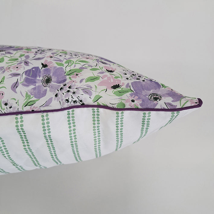 【LAURA　ASHLEY】ウィステリア　ピローケース　50cm X 70cm（メーカー希望小売価格￥6,655税込）