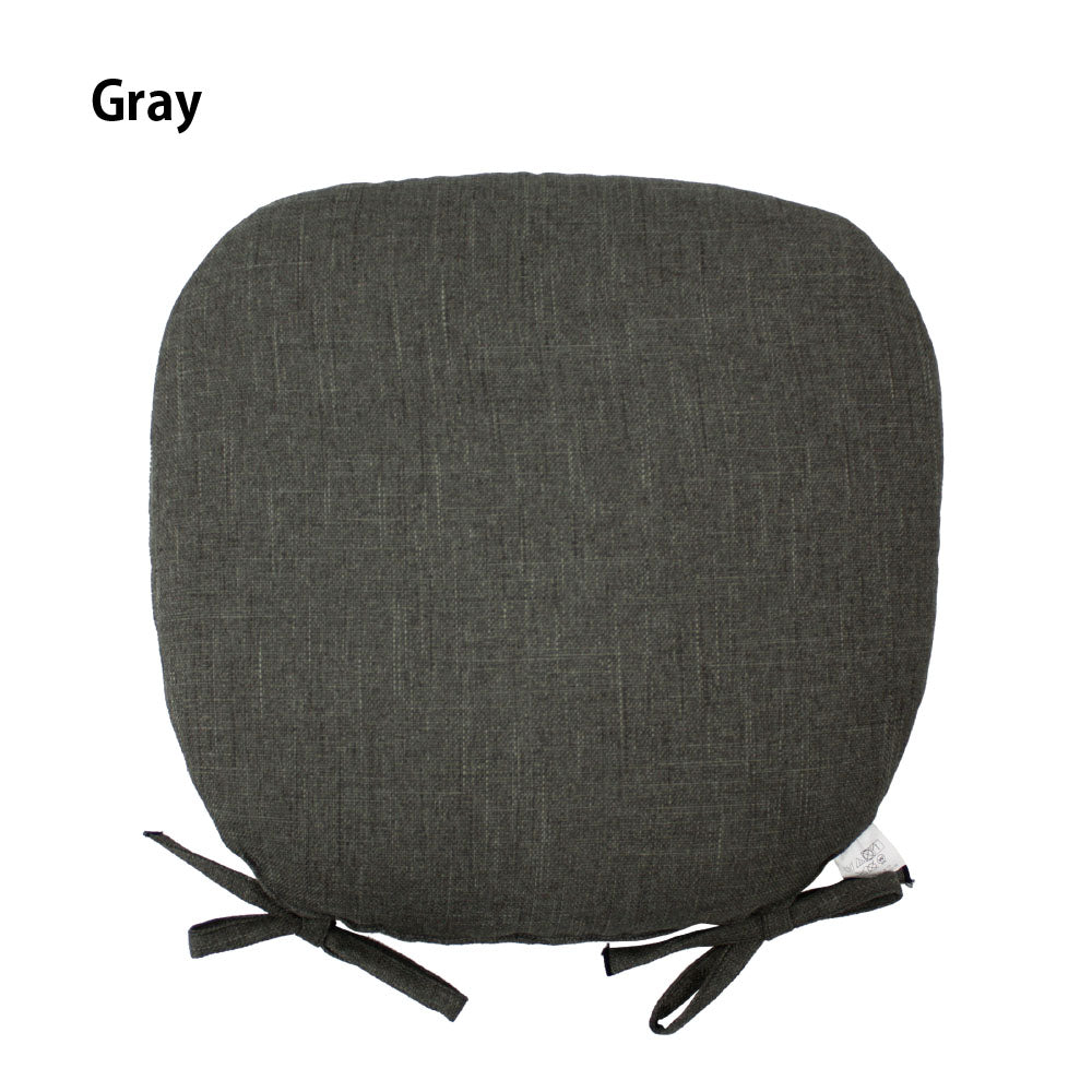 【無地テイストの洗えるバテイ シート　7色】クッション クッションカバー クッション中身 シートクッション ひも付き