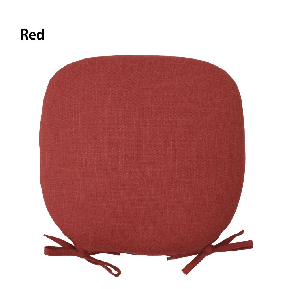 【無地テイストの洗えるバテイ シート　7色】クッション クッションカバー クッション中身 シートクッション ひも付き