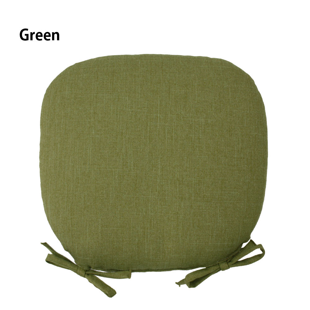 【無地テイストの洗えるバテイ シート　7色】クッション クッションカバー クッション中身 シートクッション ひも付き