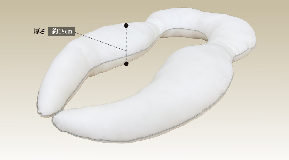 【こだわり中材 2wayニット抱き枕 （75×130cm）】クッション クッションカバー  クッション中身 ヌードクッション 抱き枕  枕 帝人クリスター綿  ※返品保証