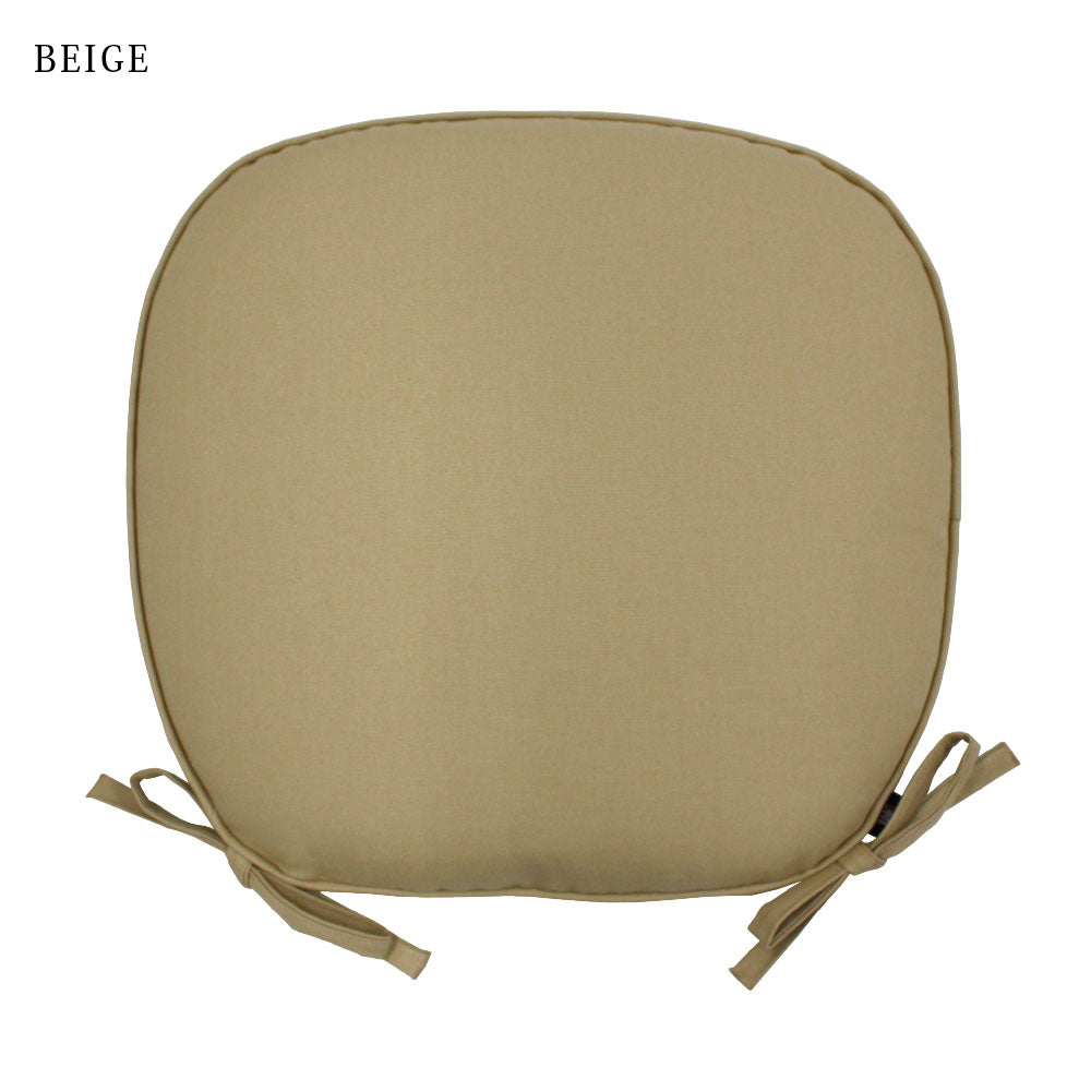 【高品質 帆布無地バテイシート-日本製】クッション クッションカバー クッション中身 シートクッション ひも付き 椅子クッション