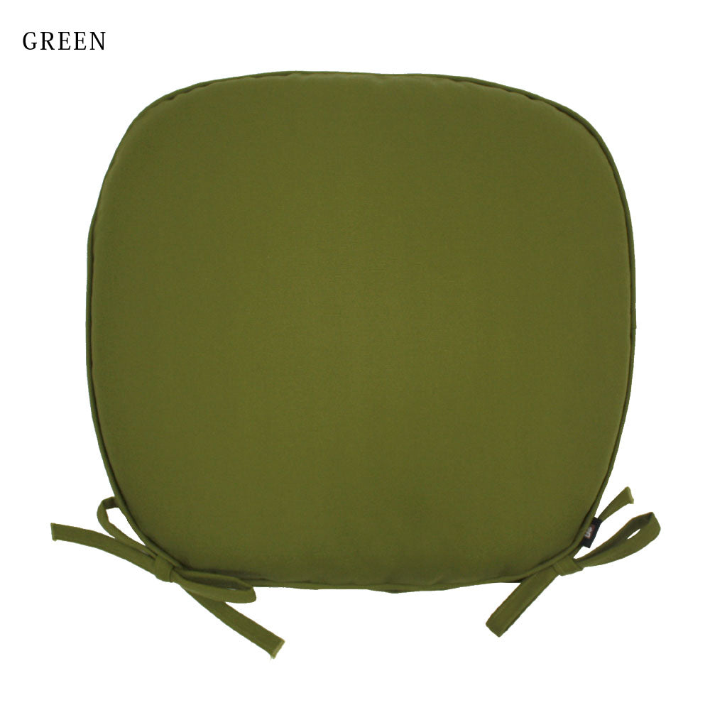 【高品質 帆布無地バテイシート-日本製】クッション クッションカバー クッション中身 シートクッション ひも付き 椅子クッション