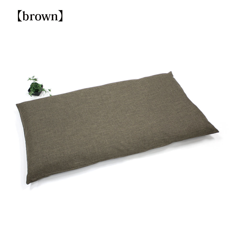 【日本製 無地テイストの長座布団カバー 7色】 クッションカバー クッションカバー北欧 長座布団カバー 座布団カバー クッションカバー大きい ※メール便で送料無料