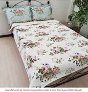 【LAURA ASHLEY】ローズモア　ブランケット　140cm X 200cm（メーカー希望小売価格￥14,300税込）