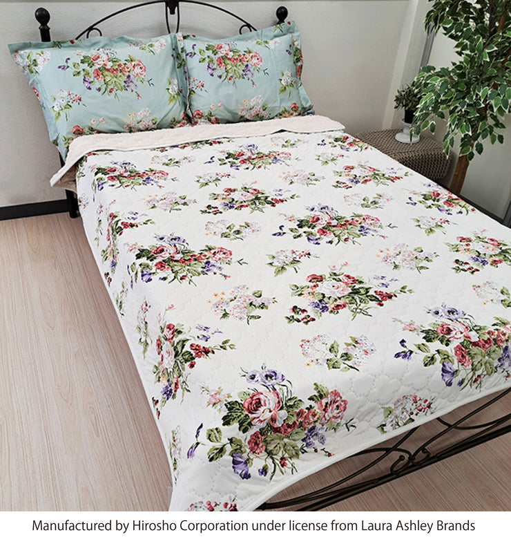 【LAURA ASHLEY】ローズモア　ブランケット　140cm X 200cm（メーカー希望小売価格￥14,300税込）