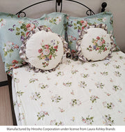 【LAURA ASHLEY】ローズモア　フィッティドシーツ　ダブル　140cm X 200cm（メーカー希望小売価格￥20,300税込）